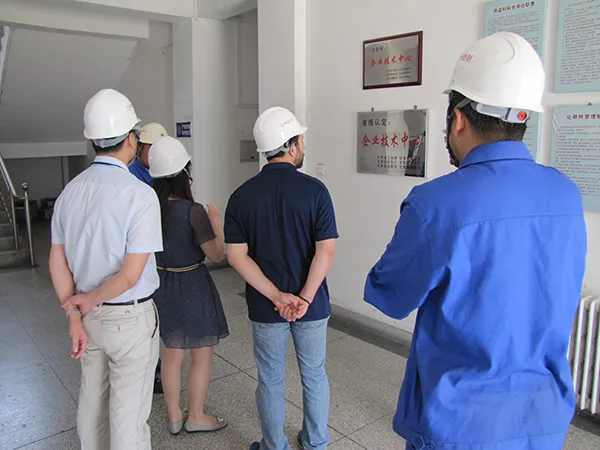 お客様による工場視察・監査